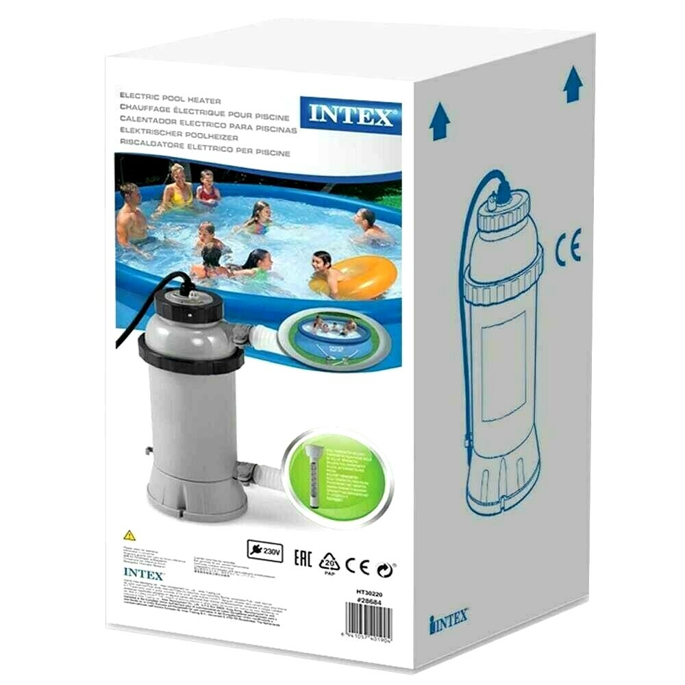 Intex 28684 Poolheizung Pumpe Pool Heater 3000W für Swimmingpool Komplett  *Neu* 78257286843 | eBay