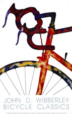 John D Wibberley Cycle Art - Original "Handle Bars" Print 22" x 30"�