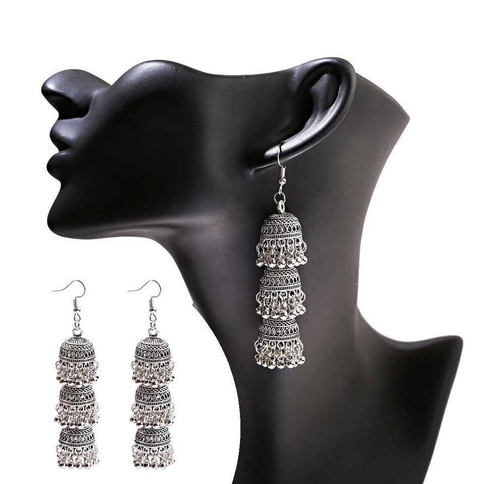 Boho Buffalo Türkis 925 Sterling Silber Ohrringe
