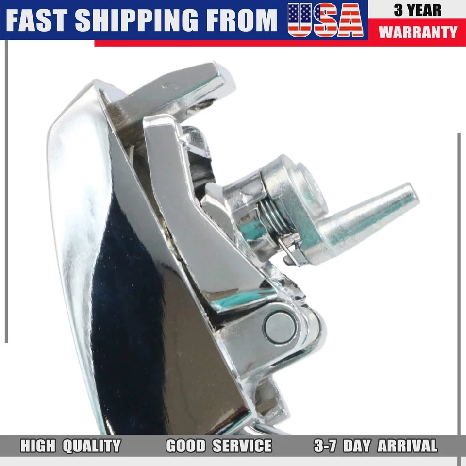 2Pcs For Volkswagen T1 Bug 1968-1978 Door Handle Set Left & Right W/ Keys Chrome Foto 4 de 4