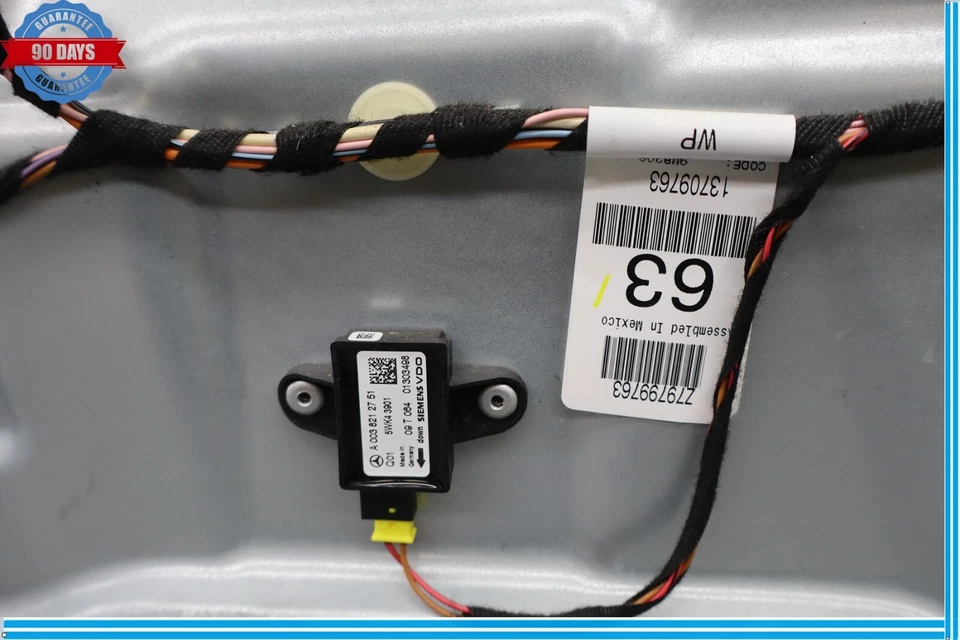 06-12 Mercedes ML320 Front Left Side Window Regulator Panel W/O Motor Oem - Image 4 of 4