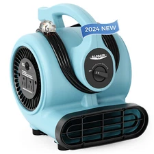 600 CFM Air Mover Blower Fan for Water Damage Restoration Plumbing Carpet Dryer
