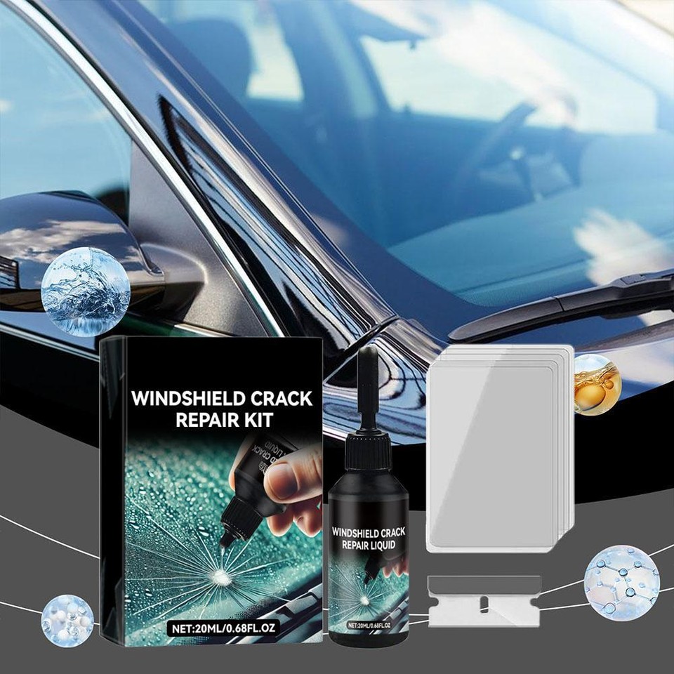 Auto Glass Nano Repair Fluid Car Windshield Resin Crack Tool Kits eBay