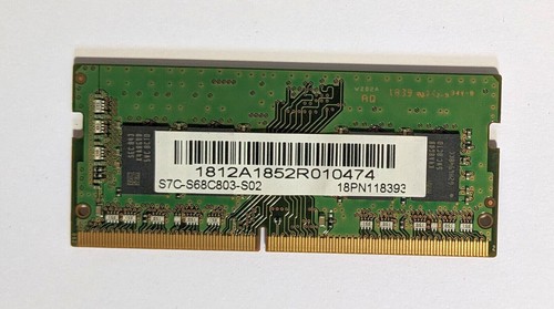 RAM SAMSUNG 1X 8GB DDR4 2666MHz SODIMM PC4-21300-S 1.2V NOTEBOOK PC4-2666V 16GB - Picture 2 of 2