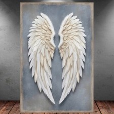 LEINWAND BILD ER XXL ABSTRAKT ENGELSFLÜGEL ENGEL FLÜGEL MODERN WAND POSTER P848