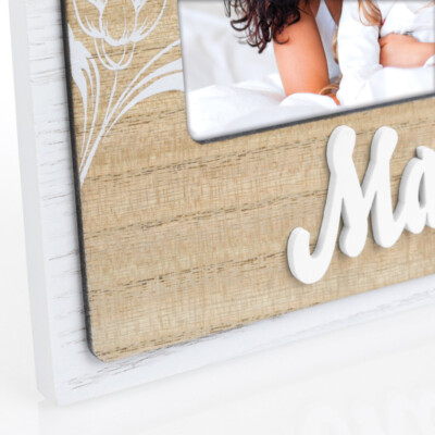 Cornice In Legno Per Matrigna – Regalo Unico Per Festa Della Mamma, Compleanno O Natale – Formato 10x15 Cm - 2