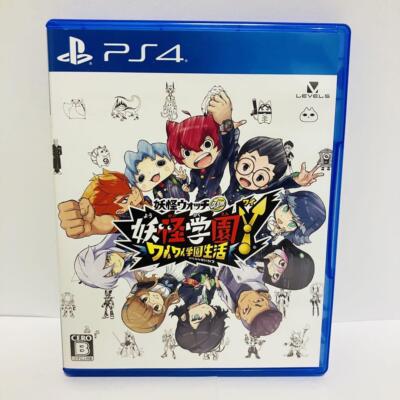 Yo-kai Watch Jam Yokai Gakuen Y With Box PS4 Japanese Games PlayStation Genuine