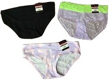 NWT NOBO No Boundaries Hipster Panties Size Large  LOT OF 3 Hipsters  C38-1 