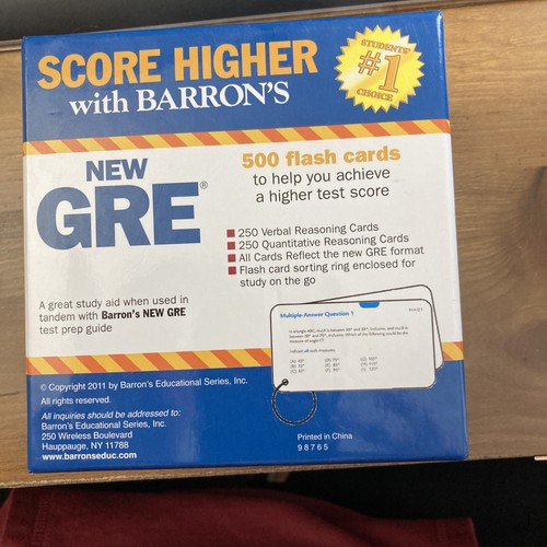 Barron's New GRE Sharon Weiner Green - Picture 4 of 5