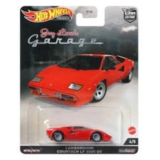 Lamborghini Countach LP 500 QV Red Hot Wheels Car Culture 1/64 HCK09