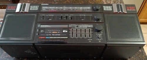 Goldstar TSR-981 raro lettore a nastro radio funzionante Boombox Ghettoblaster non funzionante - Foto 6 di 12