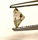 GIA loose certified .71ct VS2 N round diamond 5.82-5.87x3.37mm vintage estate  — photo 8