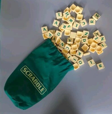Ersatzteile für SCRABBLE Original von MATTEL - Fliesen oder Fliesentasche - TEILE AUSWÄHLEN