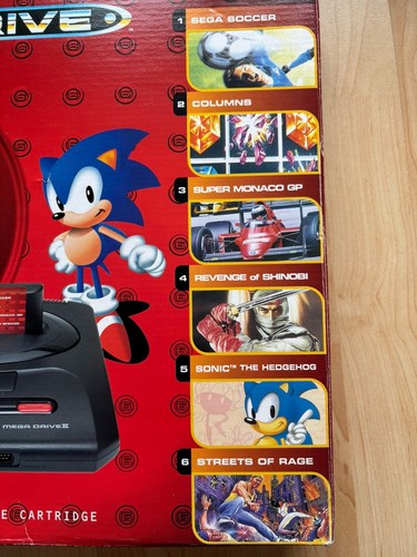 Sega Mega Drive II Mega 6 Console, ULTRA RARE MINT COLLECTOR CON + 6 Games, Pal - Picture 4 of 23