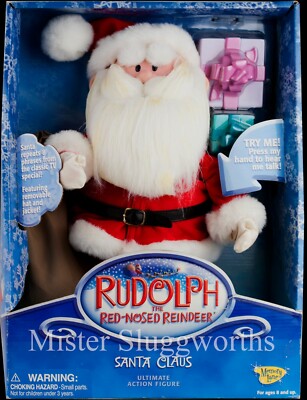 NEW 2003 Playing Mantis Memory Lane Rudolph Santa Claus Ultimate Action Figure