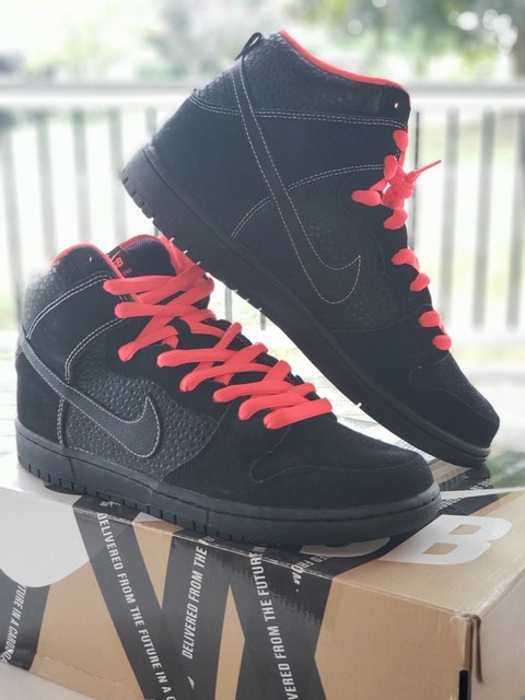 nike sb dunk high pro black