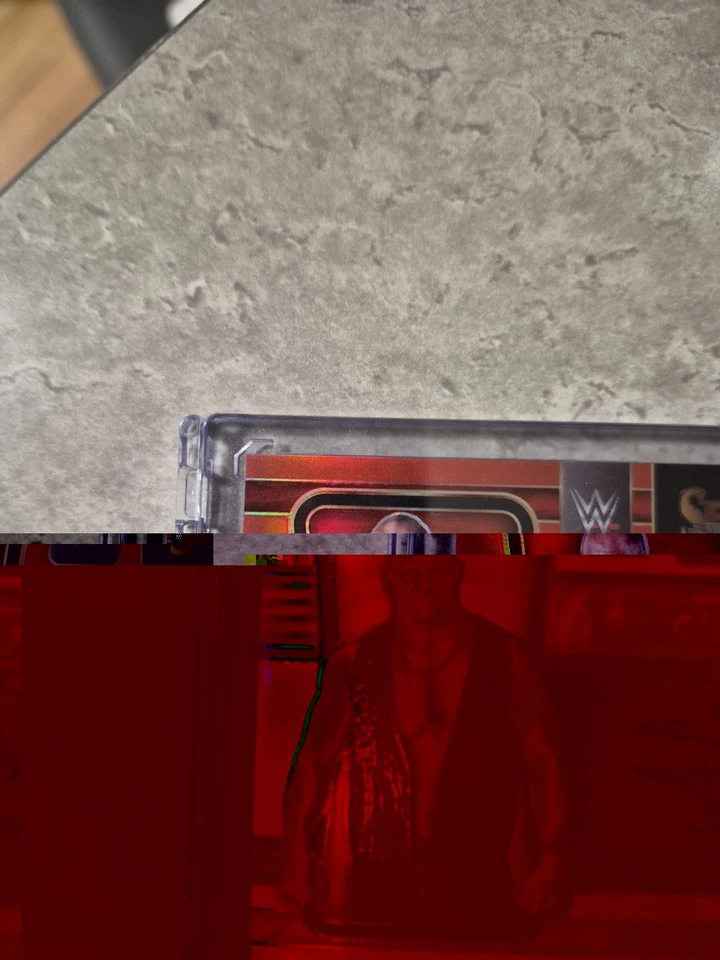 2022 Panini Select WWE Stone Cold Steve Austin Legendary Signatures Auto ReD - Image 2 of 4