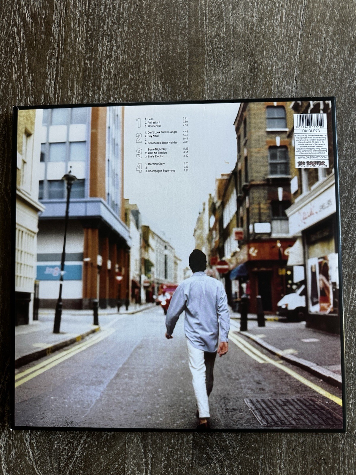 Oasis Whats the Story Morning Glory 2LP Vinyl Record 180g Remastered (Near Mint)