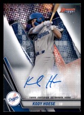 2019 Bowman's Best Kody Hoese Auto Rookie Best of 2019 Autographs #B19-KH
