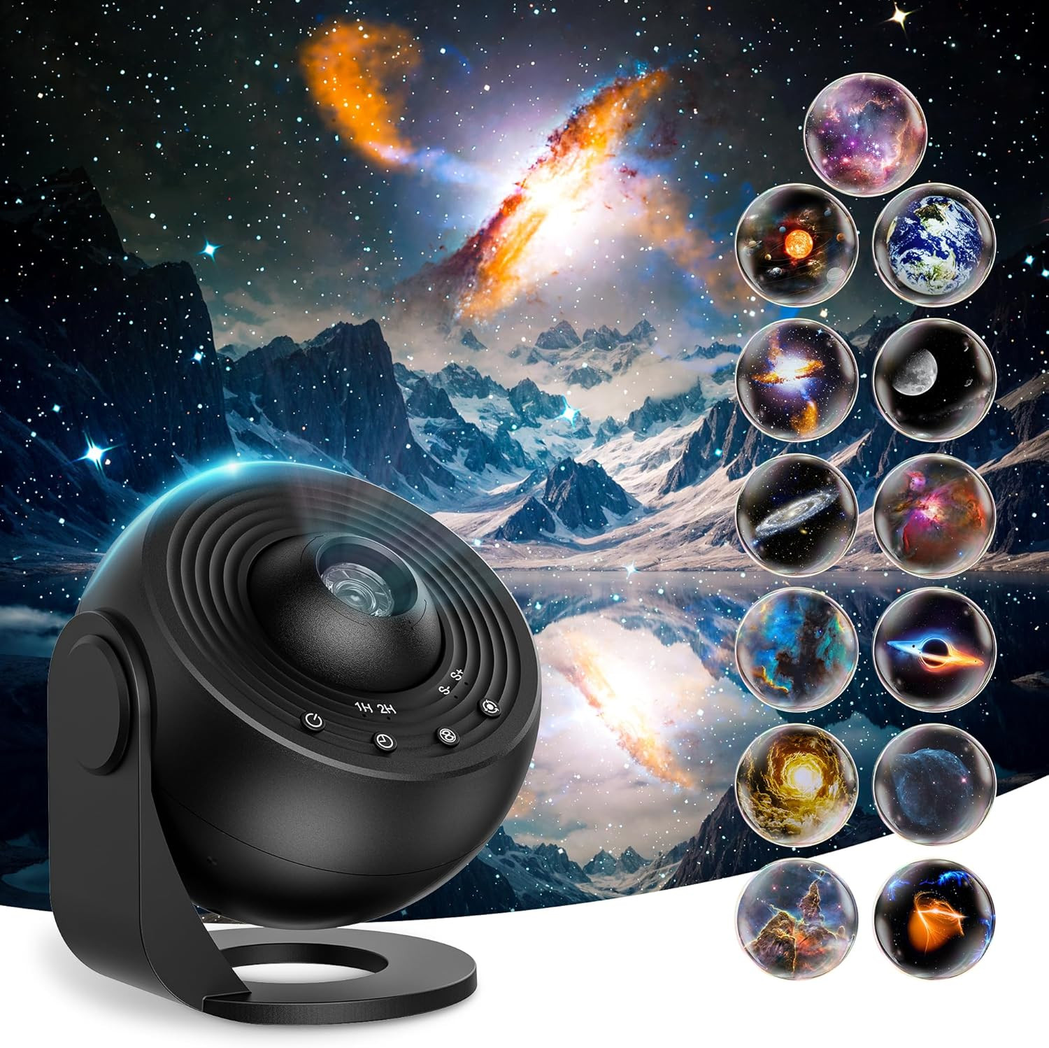 Offerta Proiettore Planetario 13 in 1: 13 Dischi HD e Timer