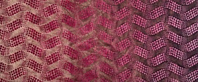 1 Yard Cut of Lunn Fabric Dotty Wave Ombre Batik 100% Cotton 3169 Pink Brown