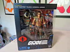 NEW G.I. Joe Classified Series Chip Raptor Talon & General Ledger  139 6    Figure