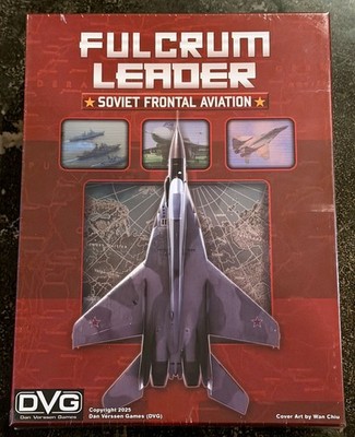 Dan Verssen Games DVG - Fulcrum Leader Soviet Frontal Aviation Game - Sealed