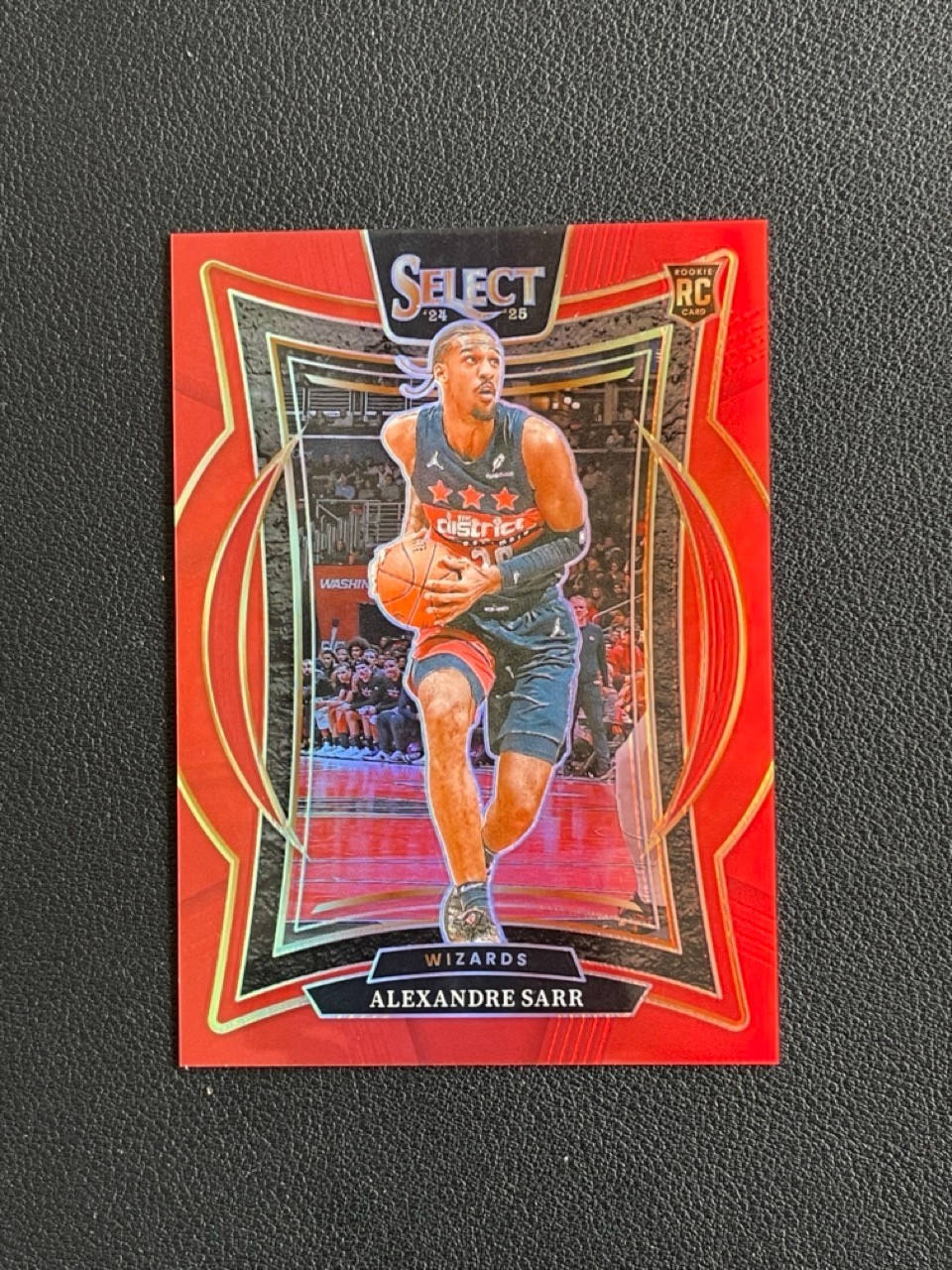 Alexandre Sarr 2024-25 Panini Select RC Red Prizm 039/199 #73