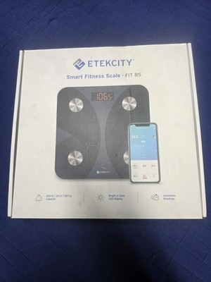Etekcity Smart Fitness Scale FIT 8S Bluetooth Body Composition NIB New In Box