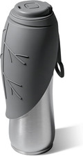 Hunde Trinkflasche Für Unterwegs, 750 Ml Isolierte Edelstahl Hundetrinkflasche, 