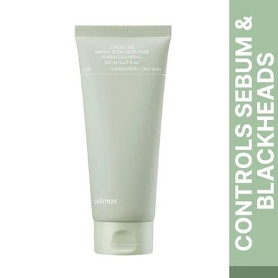 CELIMAX Ji Woo Gae Backpulver porentiefe Schaumreinigung Gesichtswasser (150 ml)
