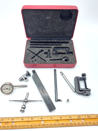 Starrett Universal Back Plunger Dial Test Indicator No196 Vintage #196 *READ* - Picture 2 of 13