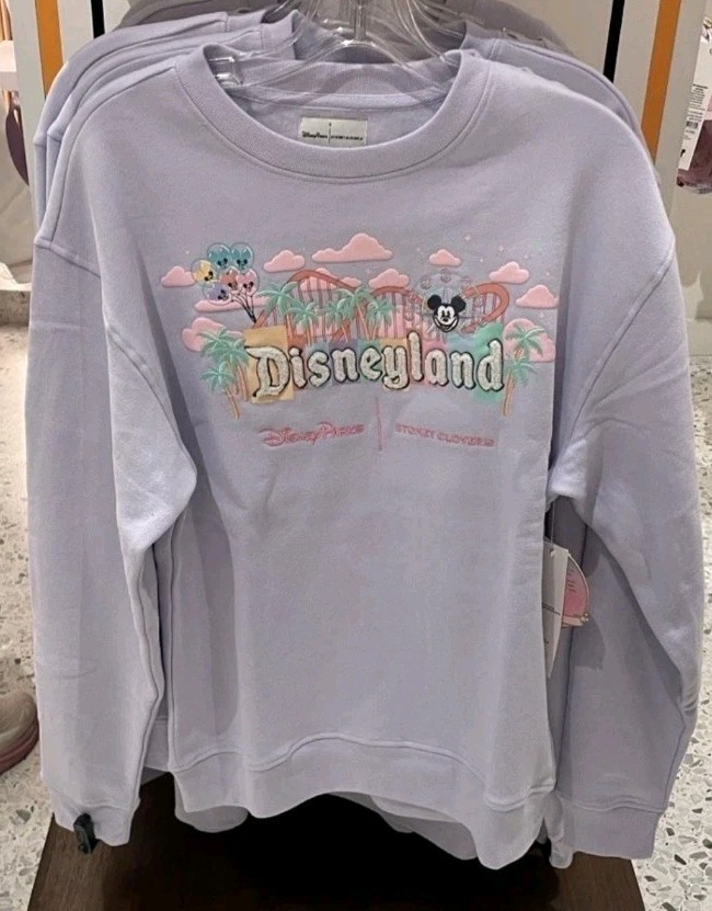 NWT!! Disneyland Stoney Clover Lane Marquee Pullover Sweatshirt