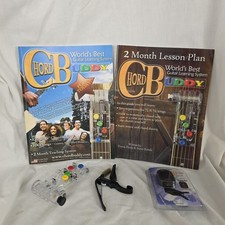 CHORD BUDDY Guitar Learning System. Books, Tool, Tuner, Capo Included. Open Box