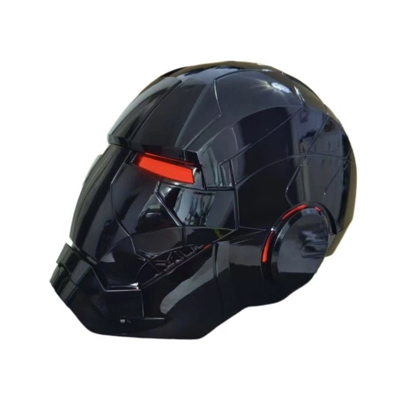 2025 Novo Capacete Homem de Ferro Controle de Voz Motorizado LED Várias Cores Brinquedo Cosplay - Imagem 2 de 4