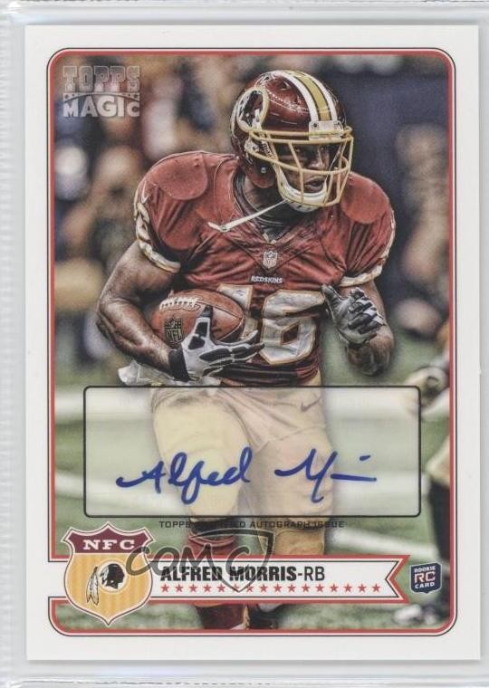 Alfred Morris Topps Magic #227 Autograph
