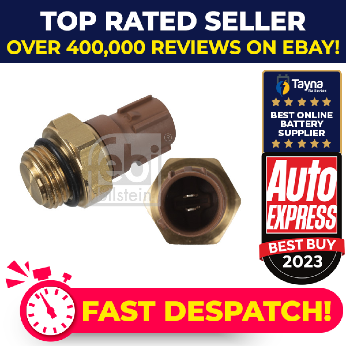 Radiator Fan Switch fits HONDA INTEGRA DC2 TypeR 1.8 97 to 01 B18C6 ...