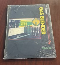 PADI Gas Blender Manual W/Gas Calculator CD Manual NEW