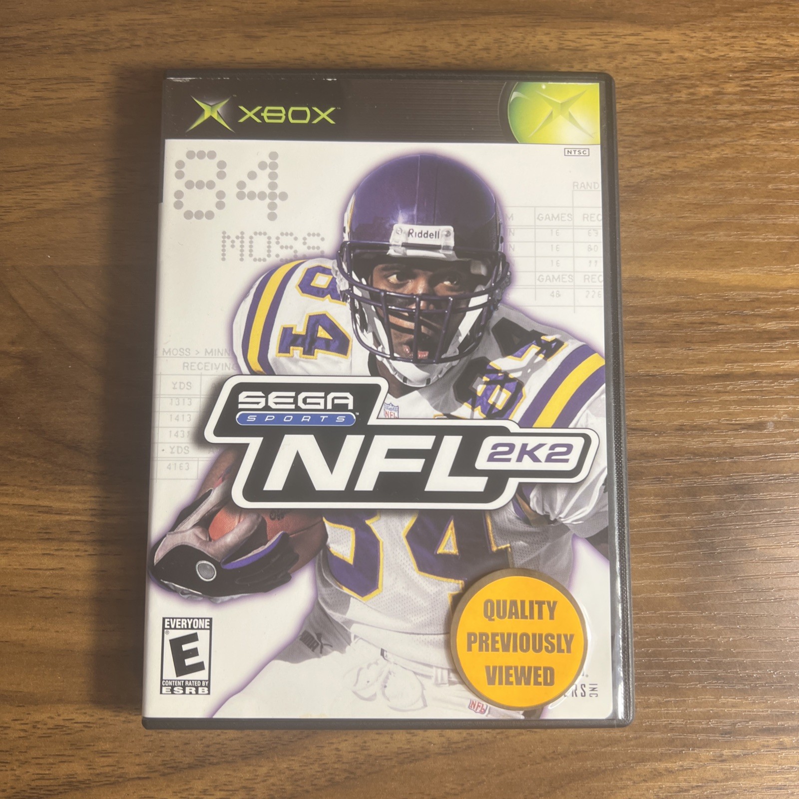 NFL 2K2 - Microsoft Xbox - CIB completo con manual