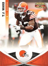 T.J. Ward Browns 2011 Gridiron Gear Panini Football Card #32