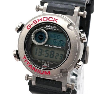 G-SHOCK FROGMAN チタン ブラック DW-9900 Casio G SHOCK Frogman DW 9900 1CJF Titanium Black Quartz Timepiece