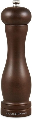Cole & Mason Forest Capstan Pfeffermühle Präzision Holz gebeizt Buche