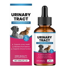 Cat Dog Urinary Tract Infection Treatment Natural UTI Care Drops with Cranberry