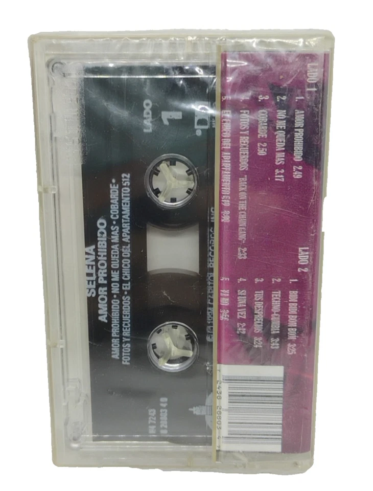 Selena Amor Prohibido (Cassette, Mar-1994, EMI Latin) No Me Queda Mas NEW Sealed - Image 2 of 4