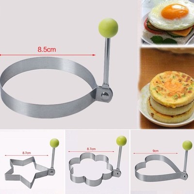 1 X Küche Pfannkuchen Schimmel Schimmel Ring Kochen Spiegelei Former Werkzeug Ho