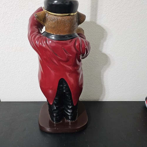 The Kings Bay Boxer Dog Butler w/Monocle Toilet Paper Holder Bathroom Decor Rare - Picture 14 of 17