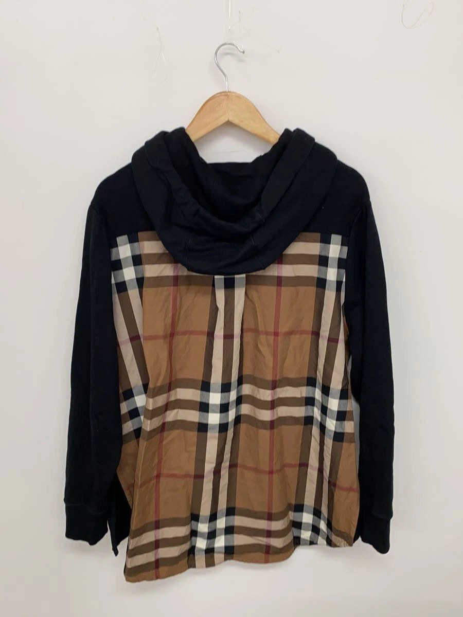 Felpa con cappuccio BURBERRY LONDON S cotone nero 8044990 usata