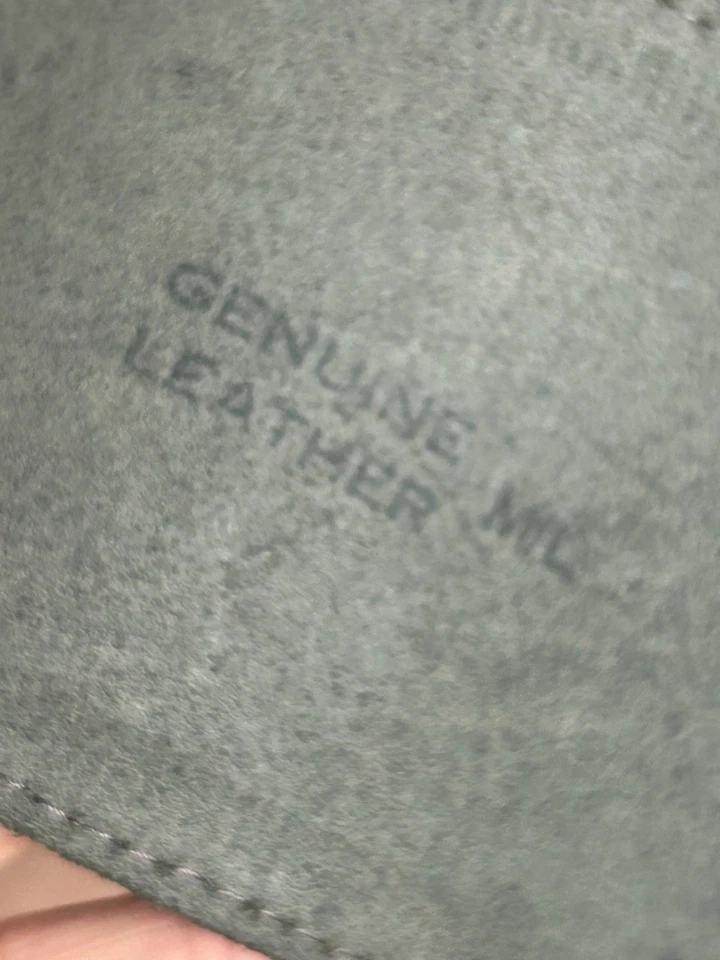 Vintage black wide  leather Hip Belt Cabochon Statement Colorful   Bezel Set M/L - Image 4 of 4