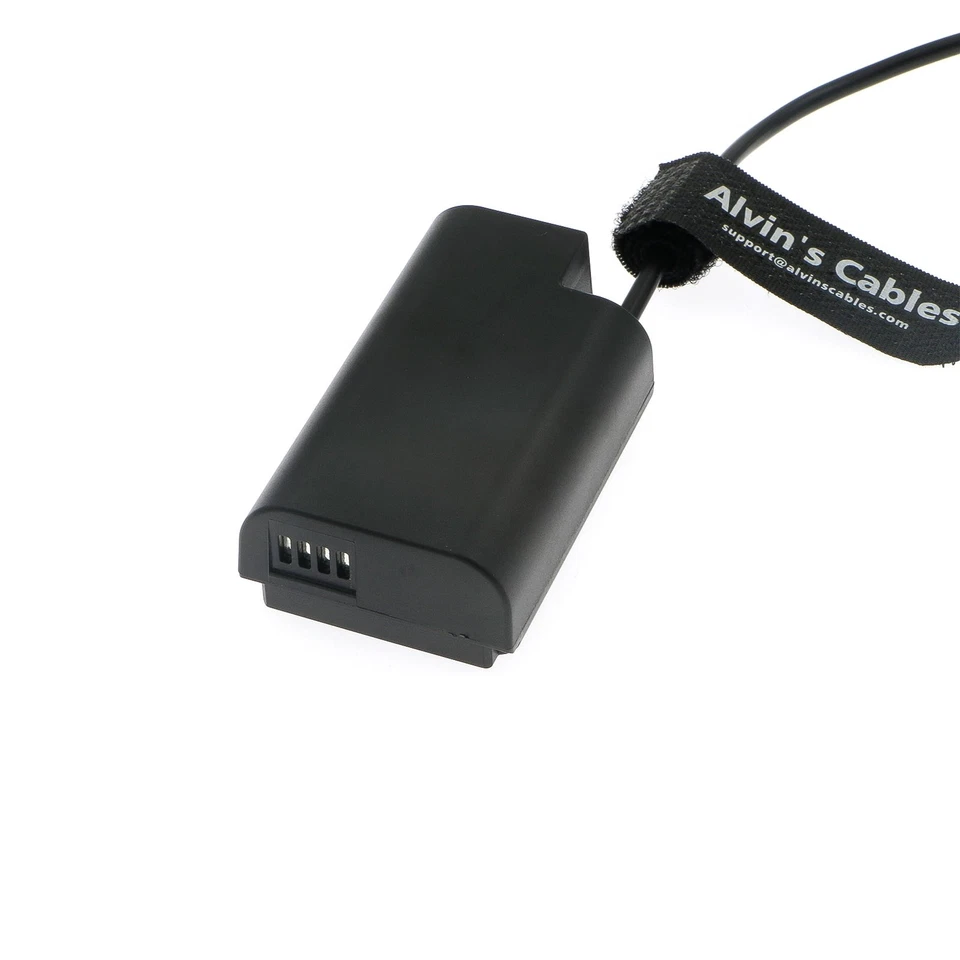Cable de alimentación de batería ficticia de CC a DMW-DCC16 para Panasonic LUMIX S1 S1M S1RM Foto 4 de 4