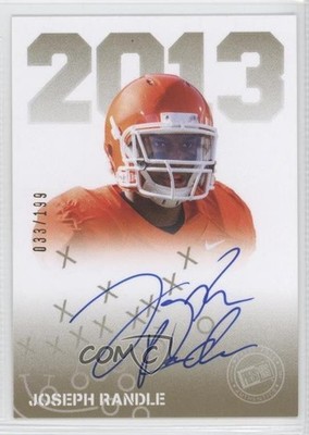 2013 Press Pass Signings Gold 33/199 Joseph Randle #PPS-JR Rookie Auto RC 0v0